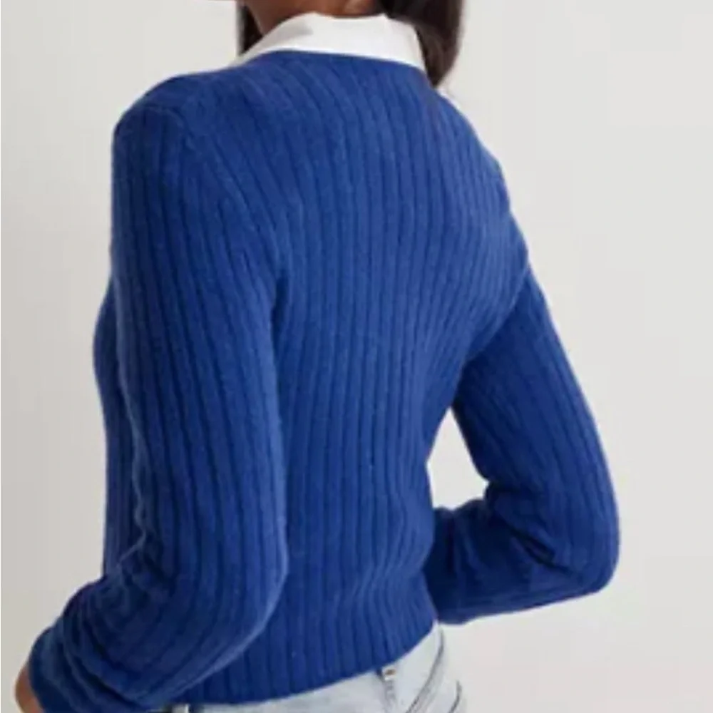 Madewell Readfield Pullover Sweater in Voyage Blue - Picture 3 of 6